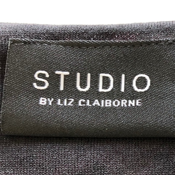 Liz Claiborne Vintage Women’s Slipover V-Neck Patterned Lined Tank Top Size L - Picture 10 of 13